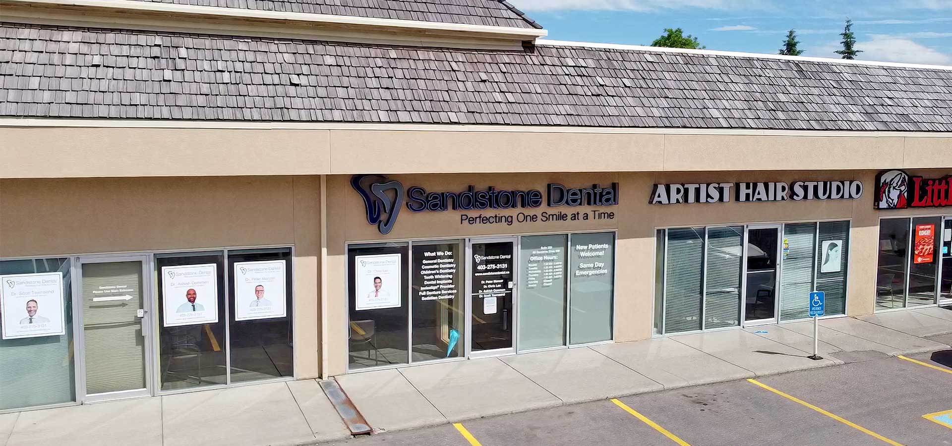 Exterior Banner Image | North Calgary Dentist | NW Calgary Dentist in Sandstone
