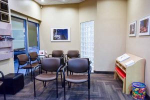 Sandstone Dental | North Calgary Dentist | Waiting Area at Sandstone Dental